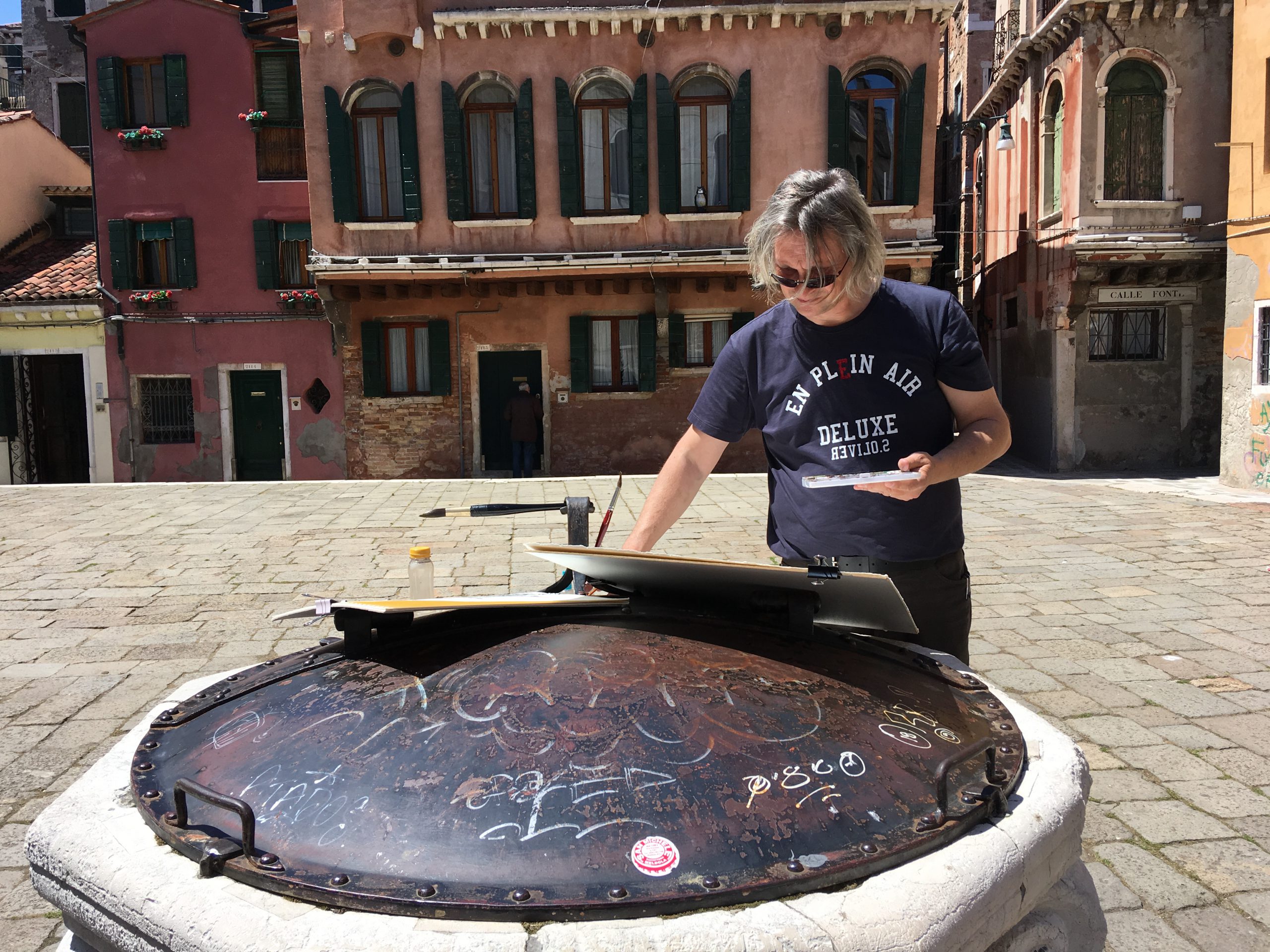 Aquarellieren in Venedig