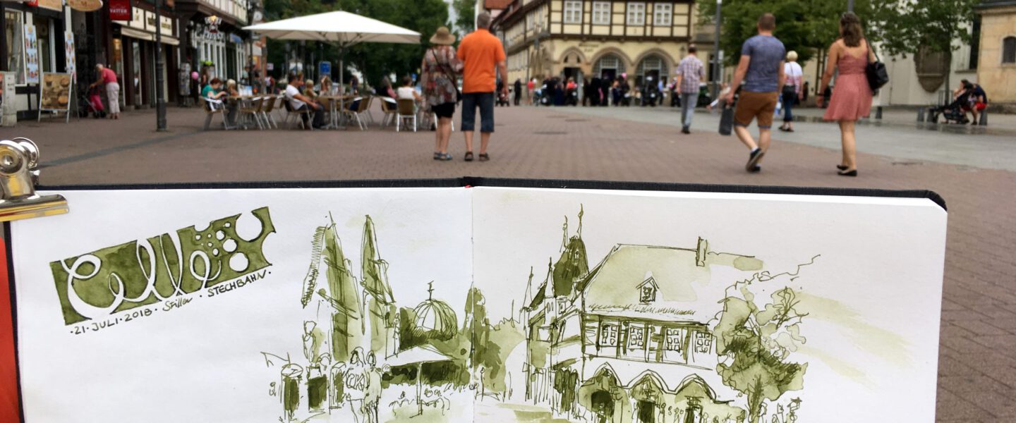 Urban Sketching in Celle