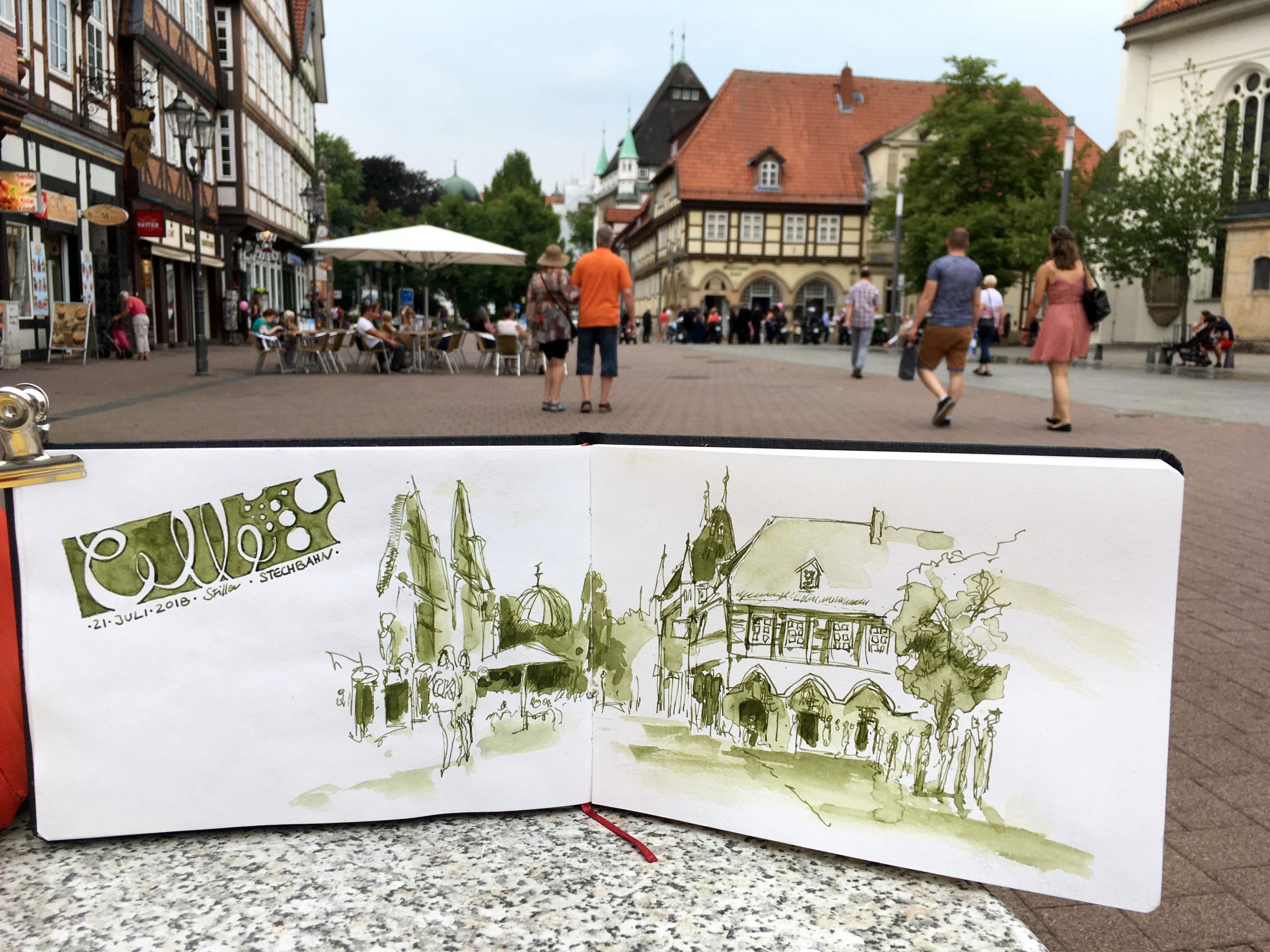 Urban Sketching in Celle