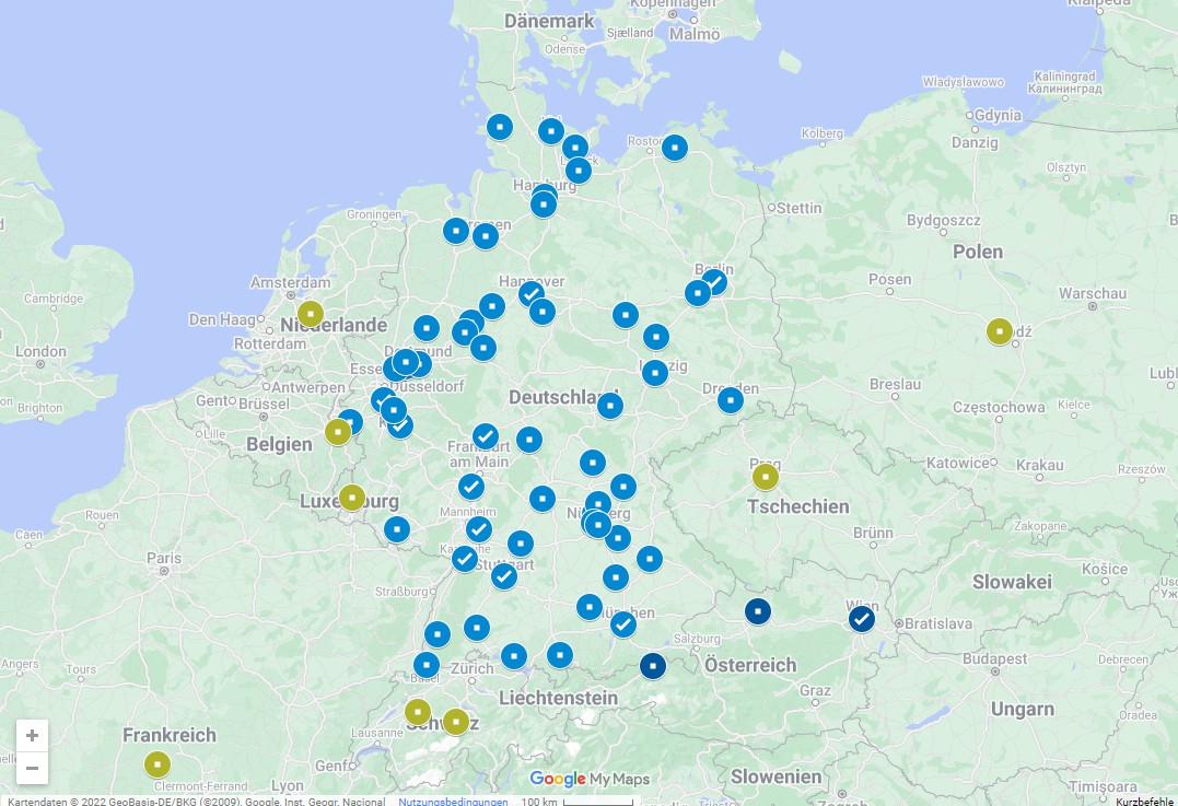 statische Mitgliederkarte